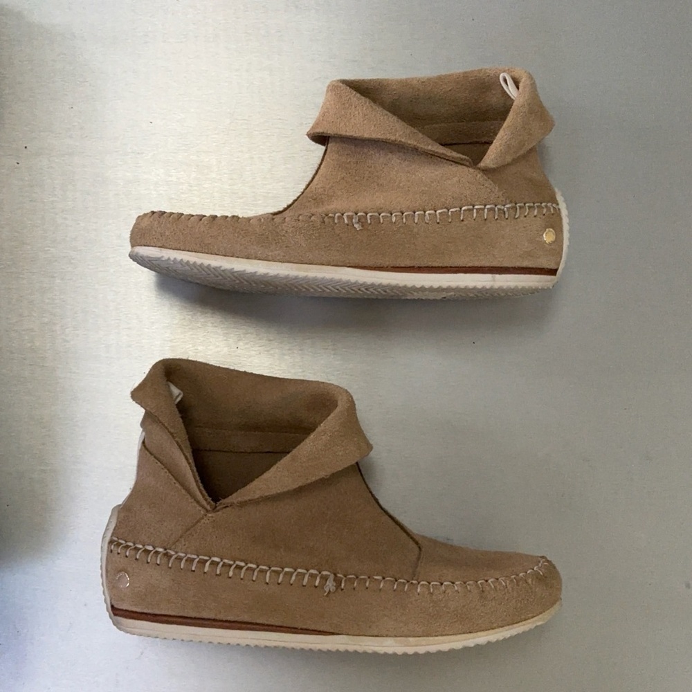 Rag & Bone tan moccasin bootie 7.5